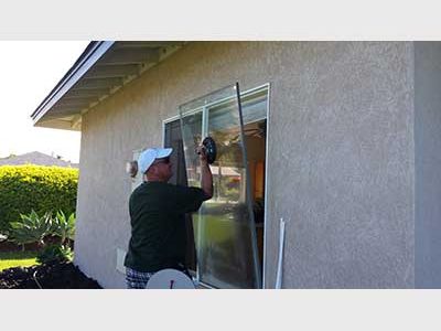 Installing Window Glass