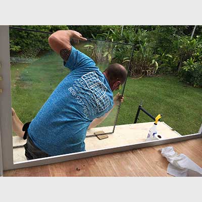 Window Glass Installation